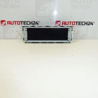 Peugeot 308 computer radio display 9675859580 1607240280