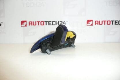 Left front door handle Citroën C1 Peugeot 107 blue met. 9101AK