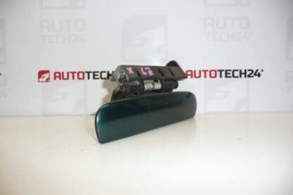 Left rear door handle Citroën Xsara green metallic 9101N4