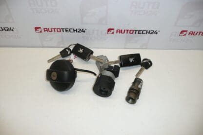 Lock set, 2 keys Peugeot 307 4162KH