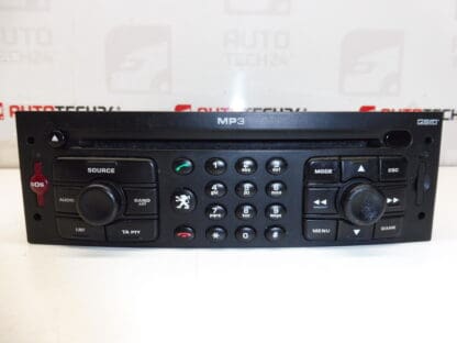 Car radio Peugeot 307 RT3-N3 96614498XT 657463