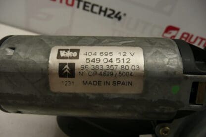 Rear Wiper Motor Valeo Citroën C5 I II Estate 9638335780 6405K1