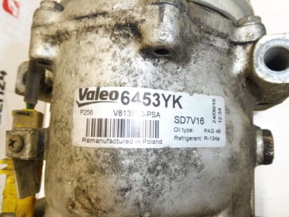 Air conditioning compressor Sanden SD7V16 1242 9659232180 9645440480