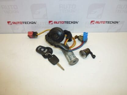 Lock set, switch box, one key Citroën Xsara 4162Y9 4162Z4