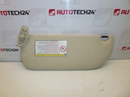 Sun visor Citroën C4 right passenger 8143JL