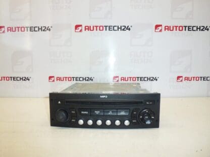 Car radio with CD MP3 Citroën Peugeot 96662670XT