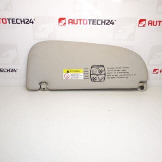 Sun visor right Peugeot 206+ 816314