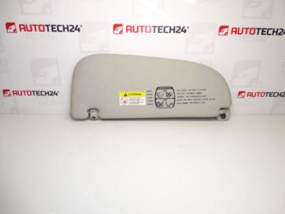 Sun visor right Peugeot 206+ 816314