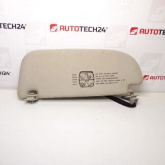 Right sun visor Peugeot 307 CC 8143HH