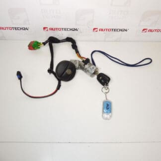 Switch box, tank cap, 1 key Peugeot 307 4162AS 4162X4