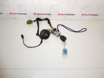 Switch box, tank cap, 1 key Peugeot 307 4162AS 4162X4