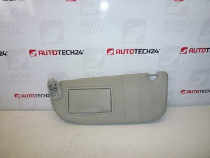 Left sun visor Peugeot 406 8143GH