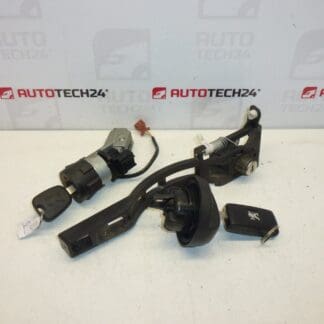 Lock set 2 keys Peugeot 307 4162GA 4162KG