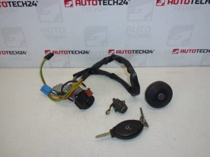 Lock set + one key Citroën C5 01-07 4162Z0 4162CE