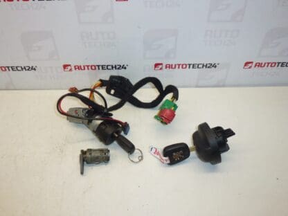 Lock kit, 2 keys Peugeot 307 4162AS