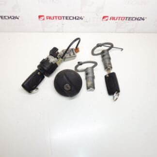 Citroën C8 Peugeot 807 lock set + 2 keys 4162KQ 4162KF