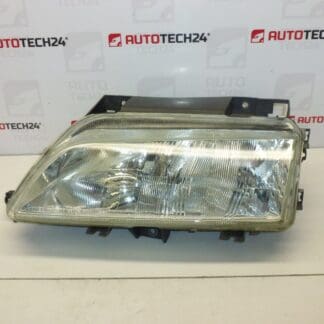 Left front lamp headlight Citroën Xantia 89001507 6204R9