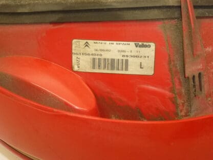 Rear lamp left Citroën Xsara Picasso do 04 9631564080 6350N0