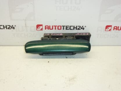 Left front door handle Citroën Xsara green metallic 9101N2