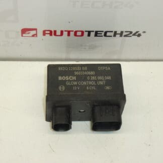 Glow relay Bosch 0281003048 9665940680 598146