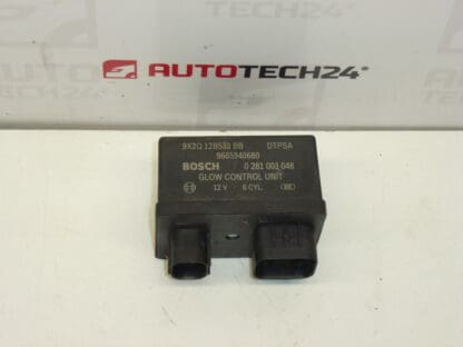 Glow relay Bosch 0281003048 9665940680 598146