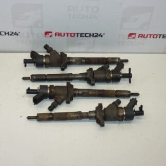 SET of injectors Bosch 1.6 HDI 80 kw 0445110188