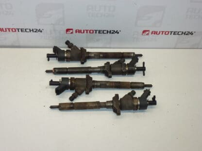 SET of injectors Bosch 1.6 HDI 80 kw 0445110188