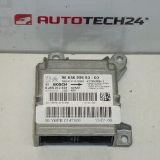 Bosch Peugeot 207 airbag unit 9665699680 6546J8