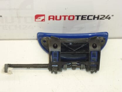 Door handle right front blue EGJ Peugeot 206 9101N7