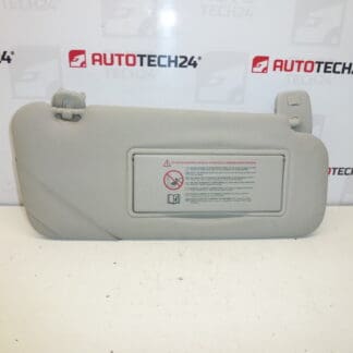 Sun visor Peugeot 407 right 8143NY