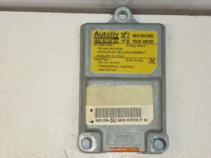 Citroën Peugeot Side Airbag Unit 9631847080 550540400