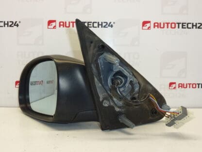 Left rearview mirror green metallic Peugeot 406 8149S2