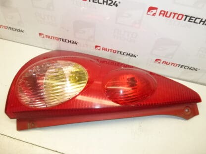 Left rear lamp with socket Peugeot 107 6350X6