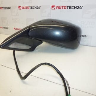 Rearview mirror left electrically folding gray EYJ Citroën C8 8153FT