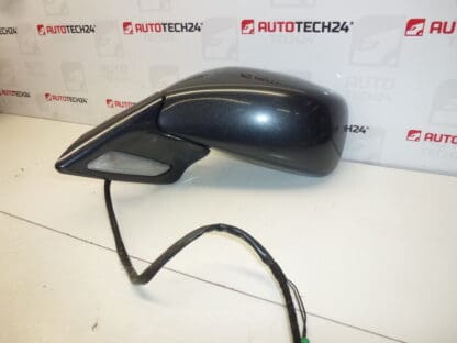 Rearview mirror left electrically folding gray EYJ Citroën C8 8153FT