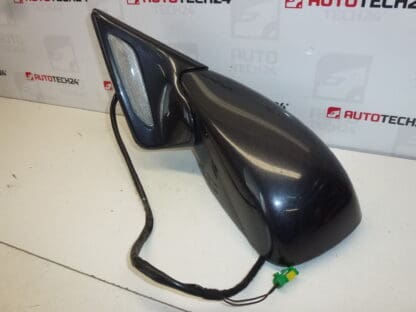 Rearview mirror left electrically folding gray EYJ Citroën C8 8153FT