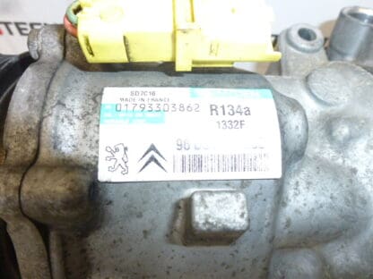 Air conditioner compressor Sanden SD7C16 9660555280 1332F 6453XC