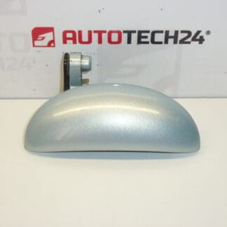 Right front door handle Citroën C1 Peugeot 107 silver blue 9101AH