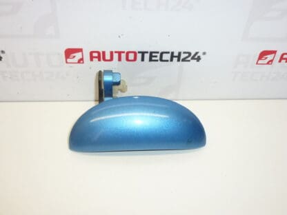 Right front door handle Citroën C1 Peugeot 107 blue metallic 9101AH