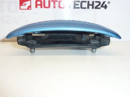 Left rear door handle Citroën C1 Peugeot 107 blue metallic 9101AQ