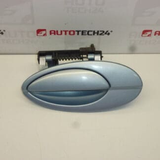 Left rear door handle Citroën C5 I and II 9631831077 9101S7 blue