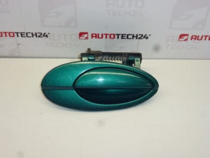 Right rear door handle Citroën C5 I and II 9631830977 9644270177 green