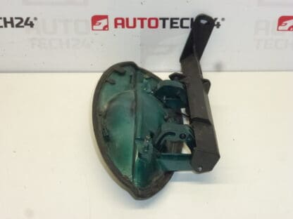 Left front door handle Citroën C5 I and II 9634766077 9634765877 green