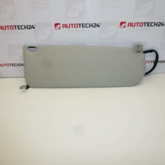 Sun visor Citroën C8 Peugeot 807, lighting - left 8143GN