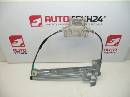 Right window download mechanism Peugeot 407 9644893680 922491