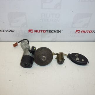 Set of locks + 1 remote key Citroën C5 05-07 4162HE