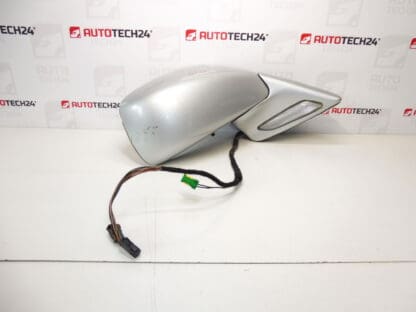 Rear view mirror right electrically folding gray EZRC Citroën C8 14888830ZR 8153FW