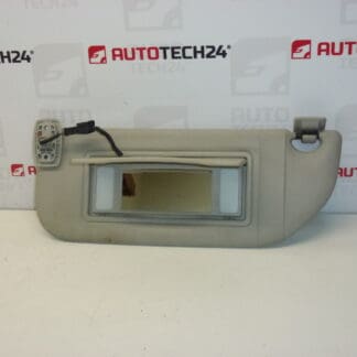 Sun visor Citroën C2 C3 driver lighting 8143GS