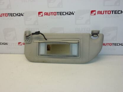 Sun visor Citroën C2 C3 driver lighting 8143GS