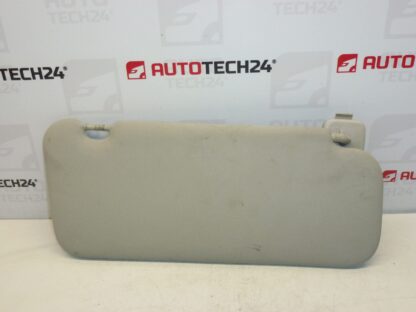 Sun visor Peugeot 407 left 8143NZ